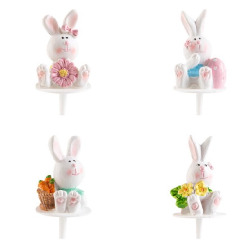 [08030926] 1069876 ASSORTED WHITE RABBIT 32PCS ***ON ORDER***