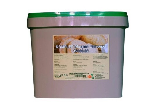 [05040800] KOMPLET PLUSPAN UNIVERSEEL VOOR BROOD 3% 20KG