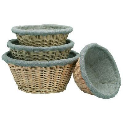 [57662193] ROUND WICKER BASKET 29XH14.5CM-2.0KG