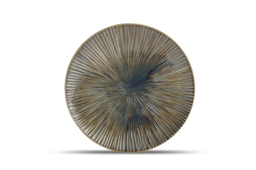 [57663610] F2D FOREST HALO BLUE/GREEN DINNER PLATE 25.5CM - 605071