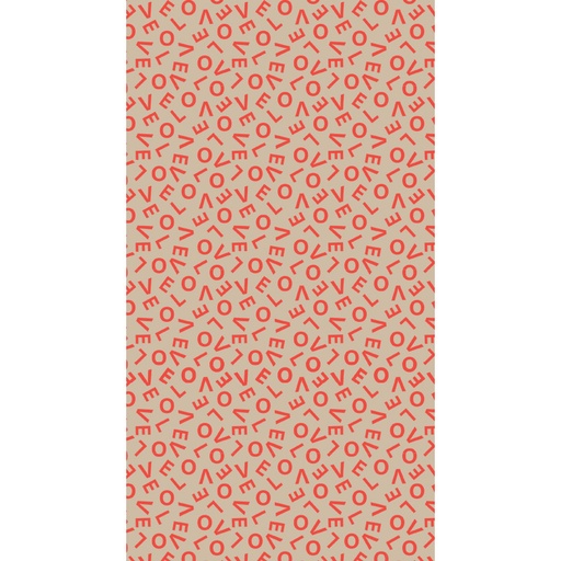 [08054561] 2046146 FEUILLE TRANSFERT LOVE PINK 30X40CM 30 PCES***S/CD***