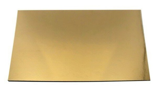 [27660570] RECTANGULAR GOLD CARDBOARDS 60 X 40CM - ***PRICE PER PIECE*** (SOLD IN SETS OF 50) FOSTPLUS INCLUDED