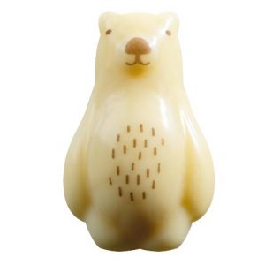 [08057479] PCB Polar Bear WC 3.8x2.4 cm 78pces ***s/cd***