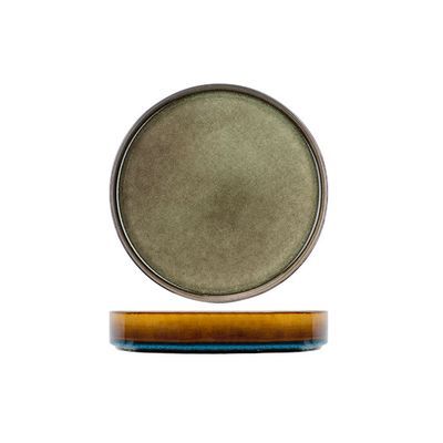 [57658239] C&T QUINTANA GREEN SOUP PLATE 23XH4.3CM - 3948023