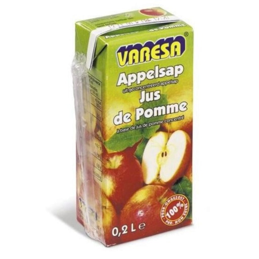 [06100602] VARESA DRINK APPLE JUICE 30 X 20CL
