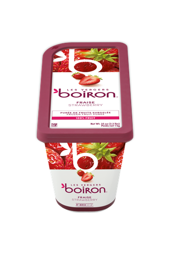 [02100036] ❄️BOIRON 589 PUREE FRAISE  *SANS SUCRE* 1KG