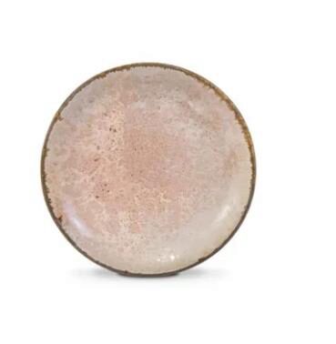 [60252242] INSPIRE DUNE ROSE ASSIETTE PLATE 21XH1.9CM - 623716