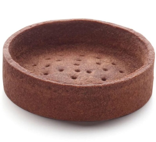 [04030375] PIDY TARTELETTE SABLEE CHOCOLAT TRENDY DIAM*7CM*96PCS