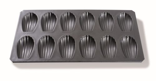 [51661170] GOBEL PLATE 12 MADELEINES 8CM TEFLON