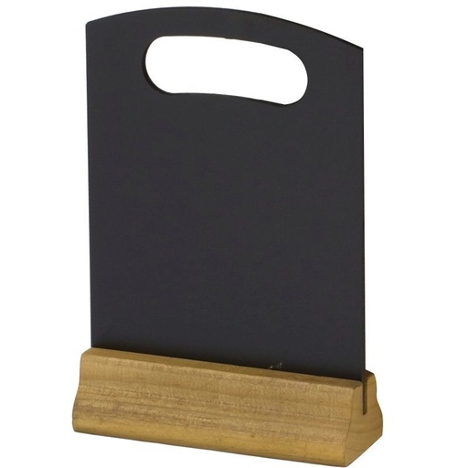 [57661033] HENDI  SET DE 2 ARDOISES TABLE SUPPORT BOIS 21X32