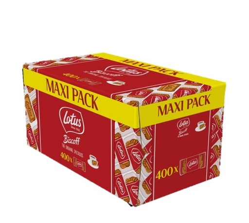 [03070565] LOTUS SPECULOOS  POUR CAFE EMBALLAGE INDIVIDUEL 400 PIECES