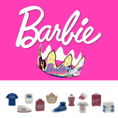 [60229102] SANTONS 100PCS "BARBIE"+COURONNES  ***NEW 2025***