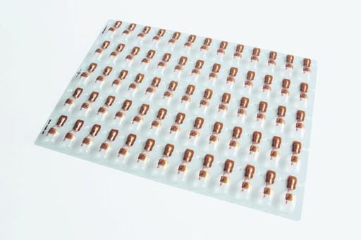 [08056786] 060601 PCB BLISTERS BOUTEILLE CUVÉE SOIT 130 EMPREINTES 5,2X2 CM 2PCES ***S/CD***