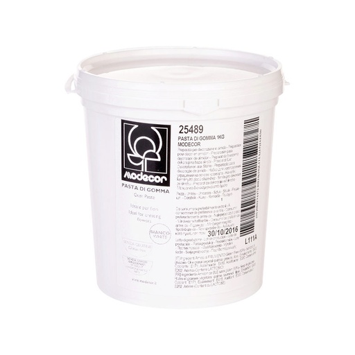 [08080346] 25696 SPECIAL WHITE SUGAR PASTE FOR MODELING 1KG