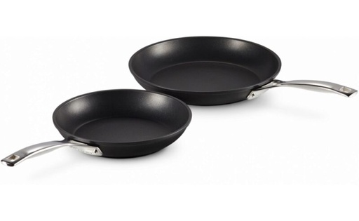 [57661861] LE CREUSET LES FORGEES SET DE 2 POELES 24+28CM