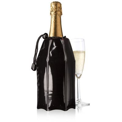 [74500970] VACU VIN CHAMPAGNE ICE COOLER BLACK