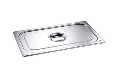 [57657564] B.PRO GASTRO DEKSEL GN1/1 MET VERZONKEN HANDGREEP EN LEPELUITSPARING - AISI304