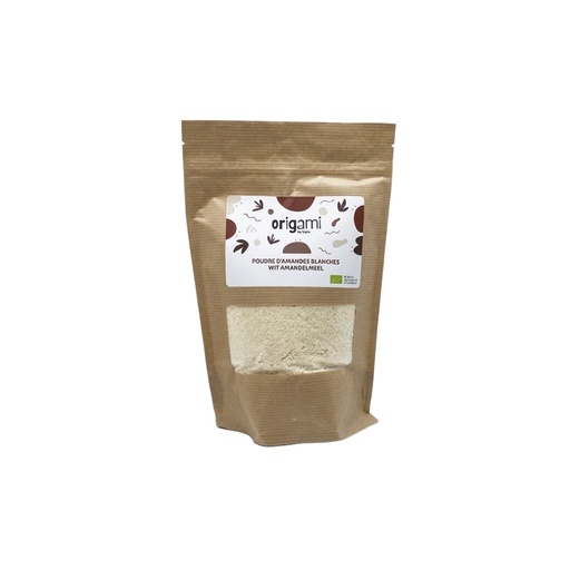 [08059072] ORIGAMI ORGANIC WHITE ALMOND POWDER 300GR