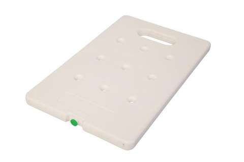 [54101080] WHITE EUTECTIC PLATE GN1/1 53X32.5CM -3C° GREEN CAP