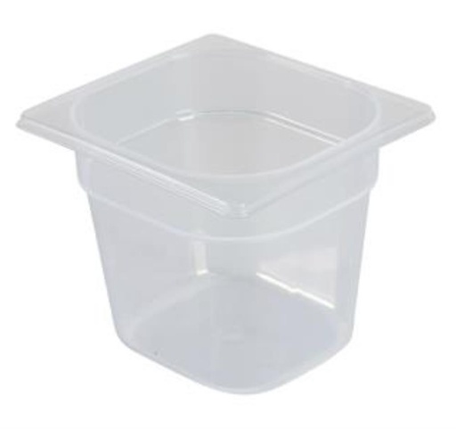 [55006723] POLY LINE BIN GN1/6-H10CM-1.6L POLYPROPYLENE IML HACCP -40+80° IDENTIFIER