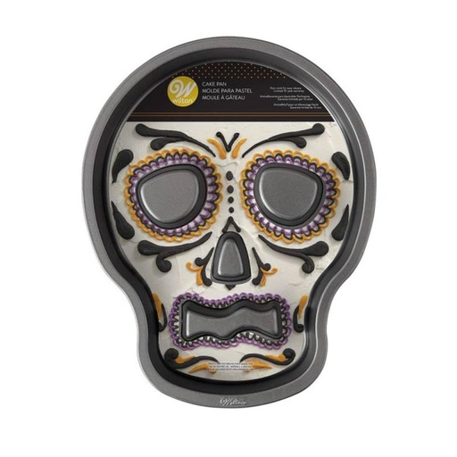 [08053295] WILTON SKULL CAKE PAN