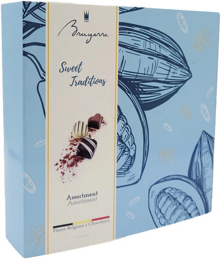 [11040370] BRUYERRE BOITE 9 PCES ASSORTIMENT 115G 12X1B