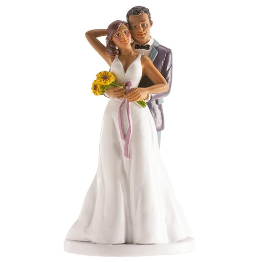 [60100276] COUPLE FIGURINE “LUDIVINE & BRANDON 18CM