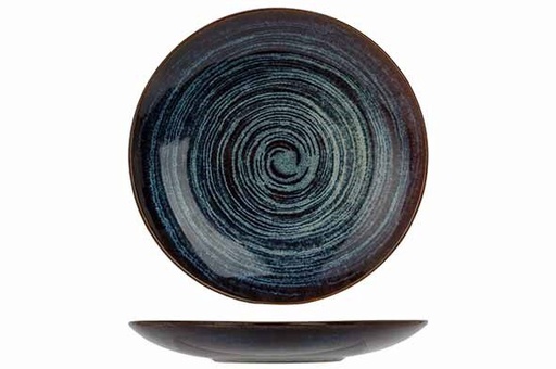 [60252172] C&T ATLANTIS CIRCLE DESSERTBORD 21.5XH2.9CM