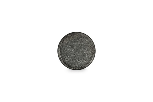 [60251970] ONA GRAVEL BLACK DINNER PLATE 20CM - 204320