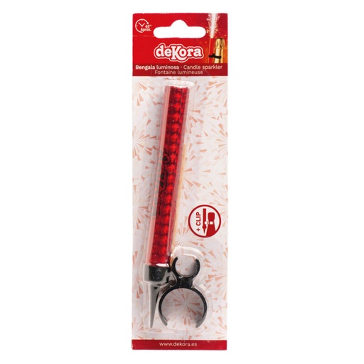 [08060055] Droomvonk met Flesclip 15CM