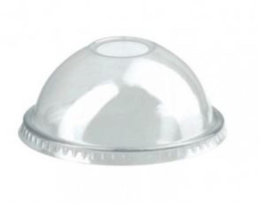 [25101086] PET-KOEPELDEKSEL ZONDER GAT VOOR ZWARTE IJSPOT 125ML 50ST