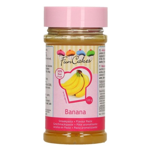 [08053350] FUNCAKES BANANA FLAVORED PASTE 120GR