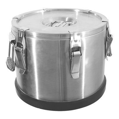 [57660517] PORTE ALIMENTS INOX 20L DIAM 38-HT32 EMPILABLEISOTHERMIQUE