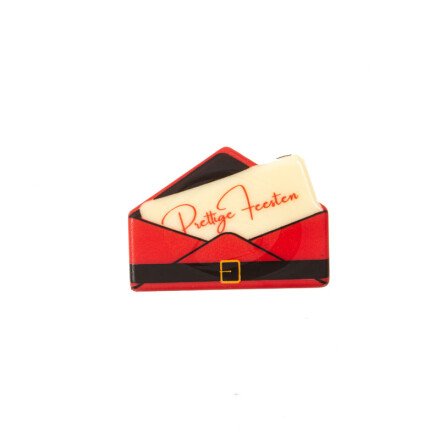 [08054436] 2015658 PRETTIGE FEESTEN CHOCOLADE ENVELOP PLAAT 50X36MM 60 STUKS ***S/CD***