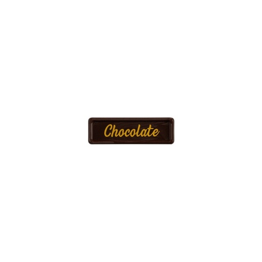 [08058385] 2002440 PLAQUETTE CHOCOLATE 3,8X1,2 CM 300PCS ***S/CDE***