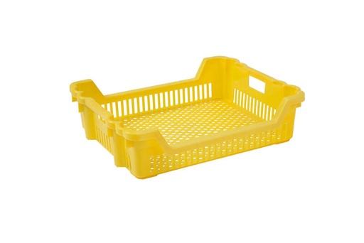 [70407992] MULTIPAT SCHAAL 62X50XH15CM GEEL OPENGEWERKT
