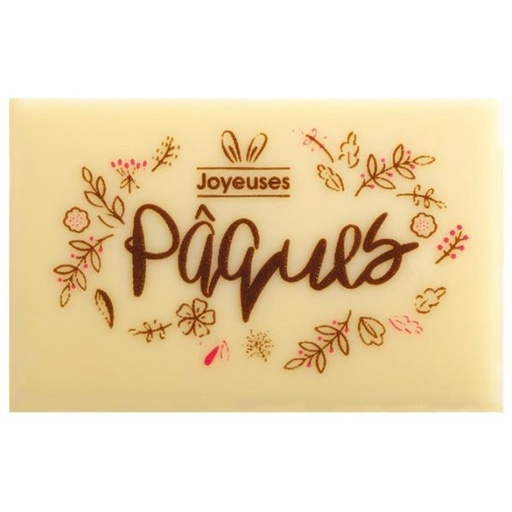 [08056879] 060926 PCB RECHTHOEKEN CB PASEN BLOEMEN 5X3.5 CM 75 STUKS ***S/CD***