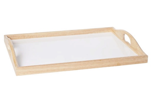 [60251937] DIENBLAD WIT MDF 40.5X30.5XH5CM