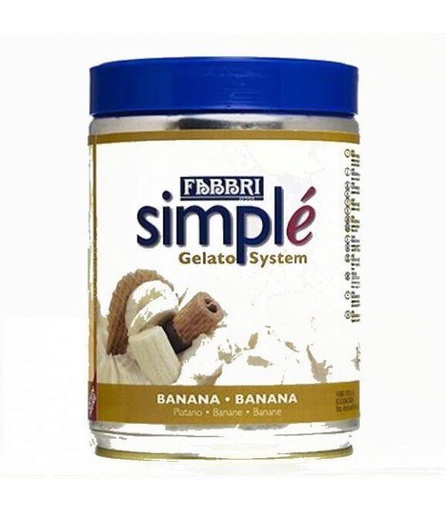 [07062116] FABBRI SINGLE BANANA 1.5KG