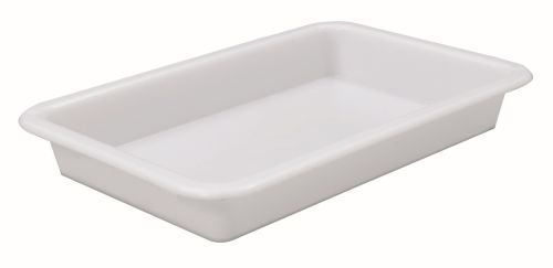 [50611181] BAC A PATE BLANC 60X40XH7.5CM 10L  6KG PATE