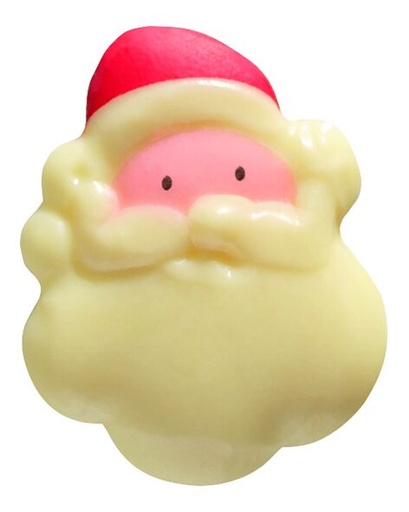 [08056224] 087106 PCB SANTA CLAUS HEADS CB 4.5X3.7 CM 90PCS***S/CDE***