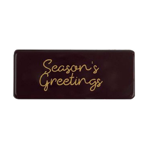 [08054933] 2013626 SEASON S GREETINGS PLATE 5.5X2.3CM 100PCS ***S/CDE***