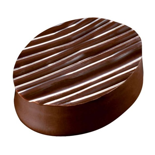 [60700694] 011170 PCB RELIËFFOLIE VOOR CHOCOLADE IMITATIEHOUT 25X40CM 27 STUKS