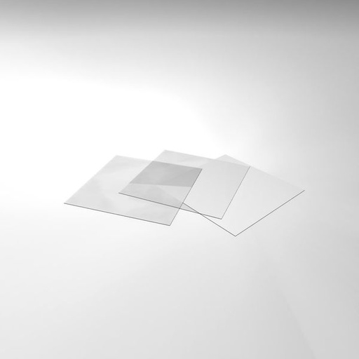 [08056155] 005018 PCB FEUILLES RHODOÏDES NEUTRES 10X10 CM 100PCES ***S/CD***