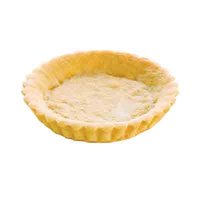 [04030219] PIDY SWEET SHORTBREAD TARTLET Ø8.5CM H1.6CM BUTTER 54 PCES