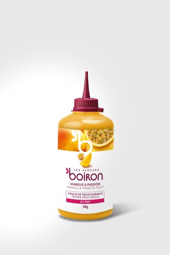 [02100042] ❄️BOIRON 1484 COULIS MANGUE PASSION 0.5KG