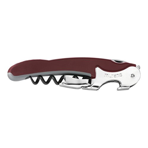 [54915633] RIALTO SOMMELIER SERRATED BLADE + BOTTLE OPENER 12CM