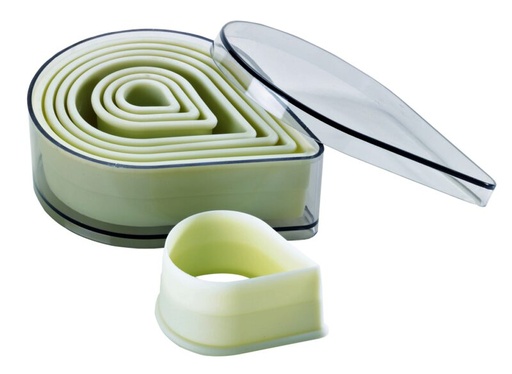 [70408742] EXOGLASS 7P CUTTER SMOOTH DROPS FROM 20 TO 12.5CM - CH877P
