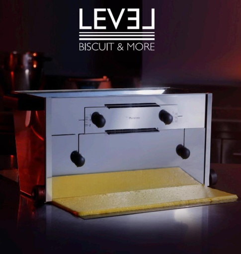 [54418798] LEVEL ROLLING PASTRY ROLLER FOR SPONGE SHEETS - 38CM - THICKNESS FROM 0.5 TO 20MM