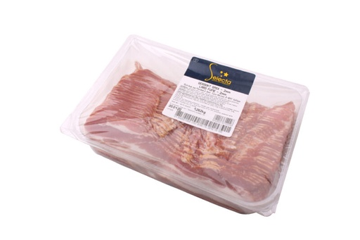 [06100044] SMOKED BACON PRE-SLICED 2MM ± 1.2KG***VARIABLE WEIGHT***